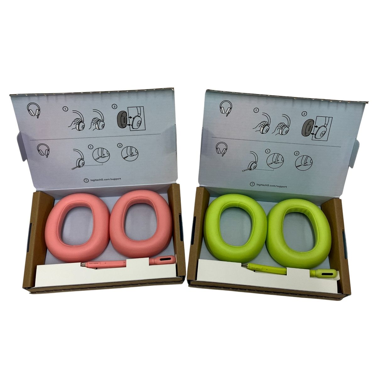 リラックス logicool GKB-KCBRGM-PK|GN G715|G713 キーキャップ キープラー ブラシ トッププレート イヤーパッド おまとめ ♥ 開封済 T10405027