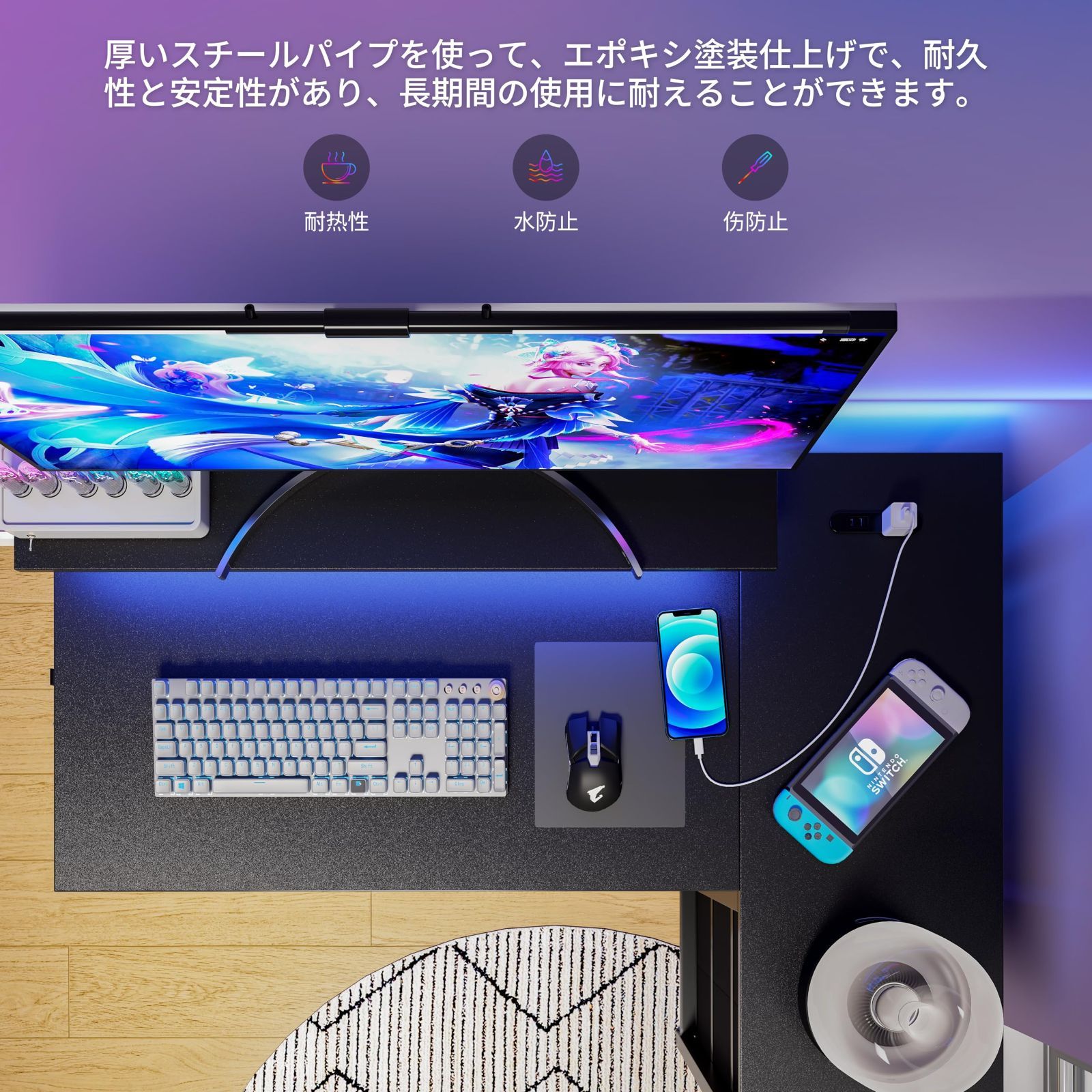 左右組み換え自由
