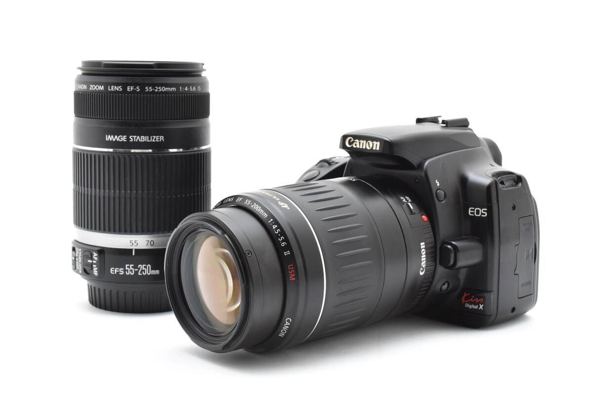 デジタルカメラ Canon EOS Kiss X2+ EF-S 55-250mm Amazon | Canon デジタル一眼レフカメラ EOS Kiss X50 ダブル