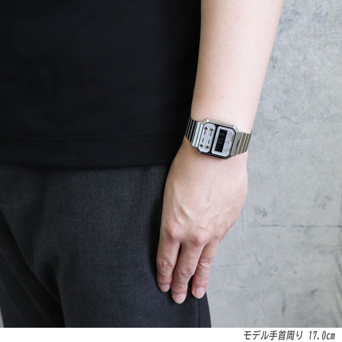 CASIO カシオ A100WE-7B エイリアン 復刻版 腕時計 スタンダード