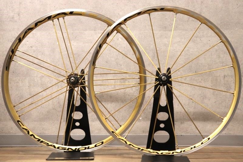 カンパニョーロ Campagnolo シャマルウルトラ SHAMAL ULTRA アルミ クリンチャー ホイールセット シマノ 12/11S  ナローリム 金シャマル 【さいたま浦和店】 - メルカリ