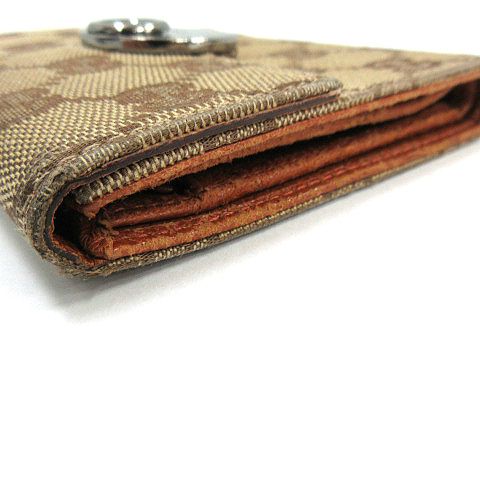 グッチ GUCCI 3つ折り財布 GGキャンバス 120933・2118 ベージュ
