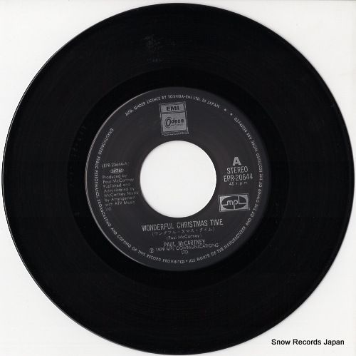 レコード】ポール・マッカートニー ワンダフル・xマス・タイム