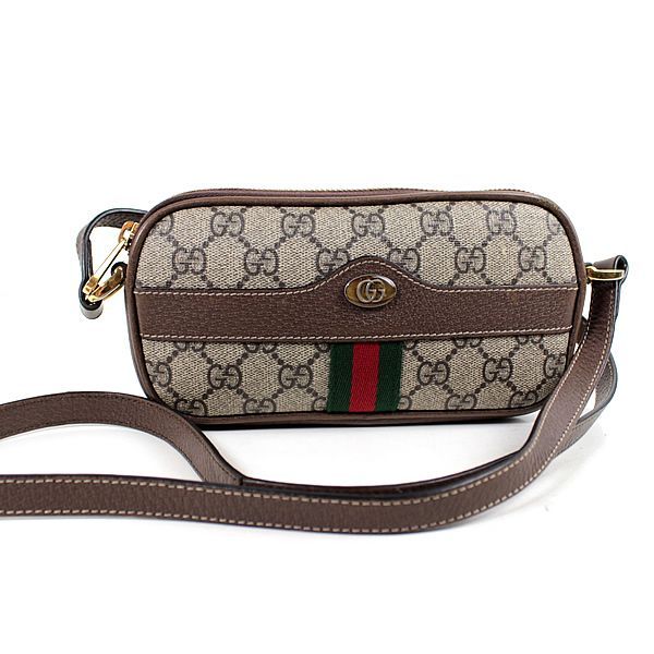 グッチ オールドグッチ ショルダーバッグ GUCCI ポシェット 茶