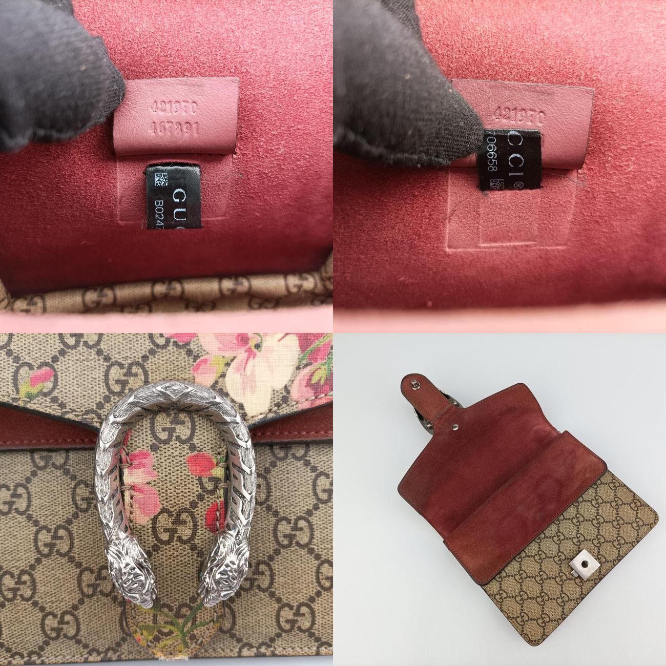 グッチGucciディオニュソスベージュ×マルチ PVCコーティングキャンバス421970B024706658