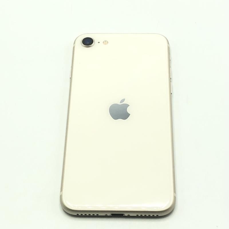 中古】【SIMフリー】○iPhone SE(第3世代) 128GB(スターライト)[10