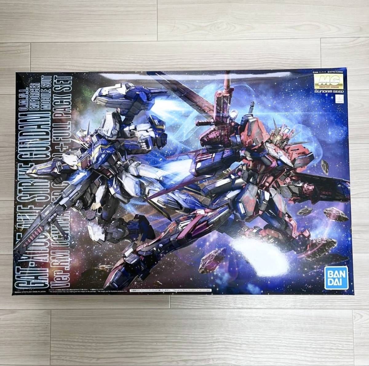 バンダイ RM リマスター フルパックセット MG エール ストライク ガンダム Tmall限定「MG エールストライクガンダム Ver.RM（チャイナ