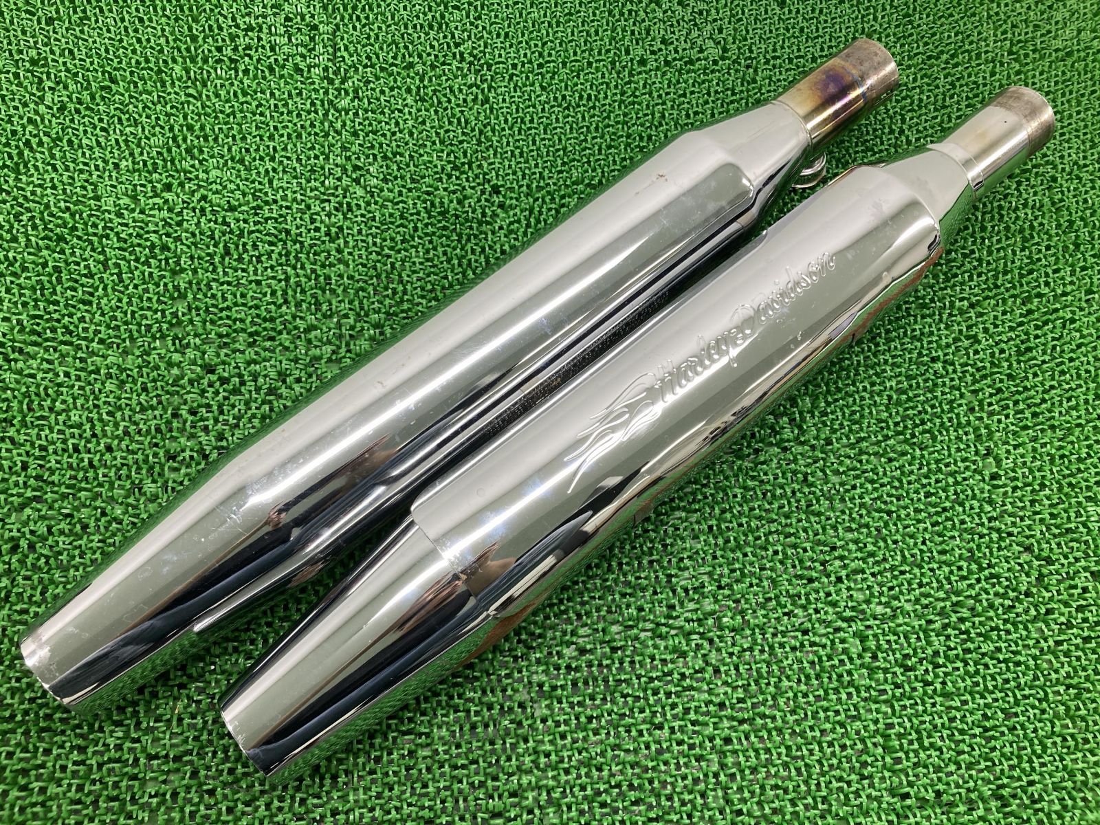 FXST1450 サイレンサーマフラー 65413-00 ハーレー 純正 中古