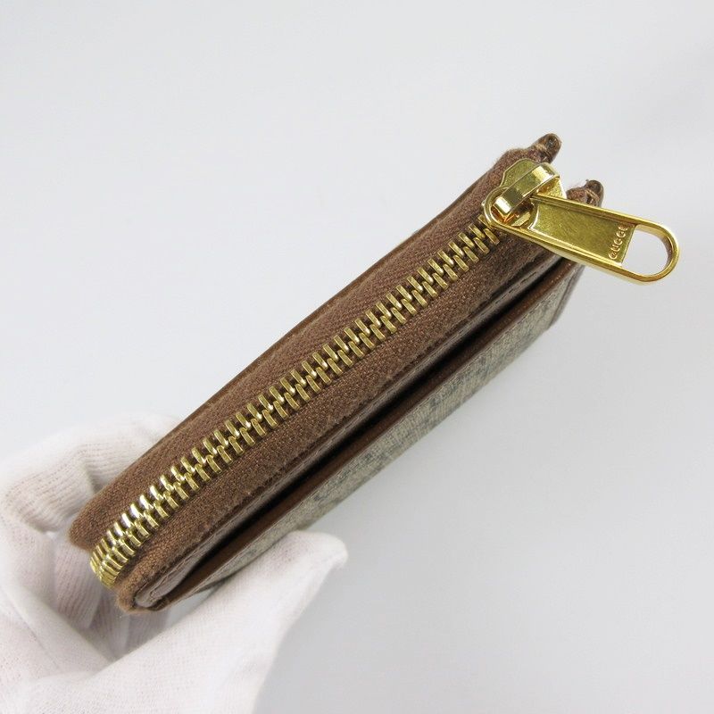 姫路東店】 中古 GUCCI | グッチ GGスプリーム L字ファスナー