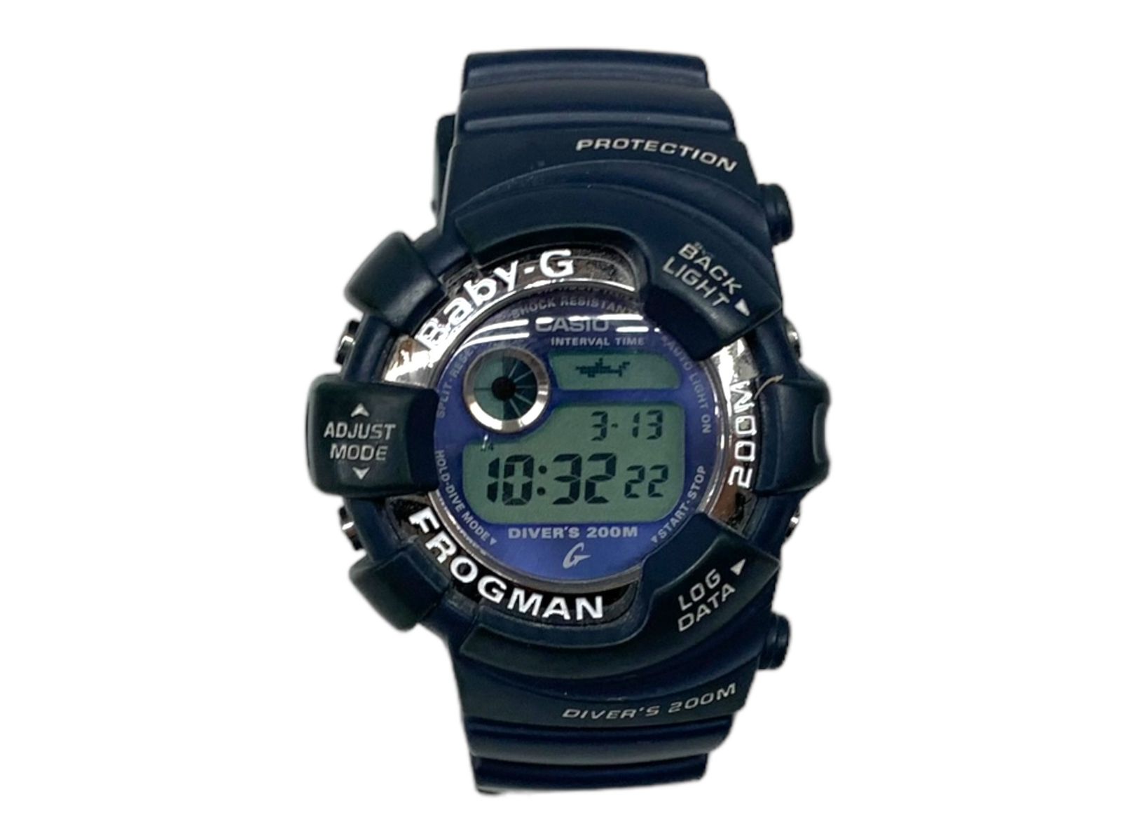 CASIO (カシオ) Baby-G フロッグマン 腕時計 BGW-100 ネイビー