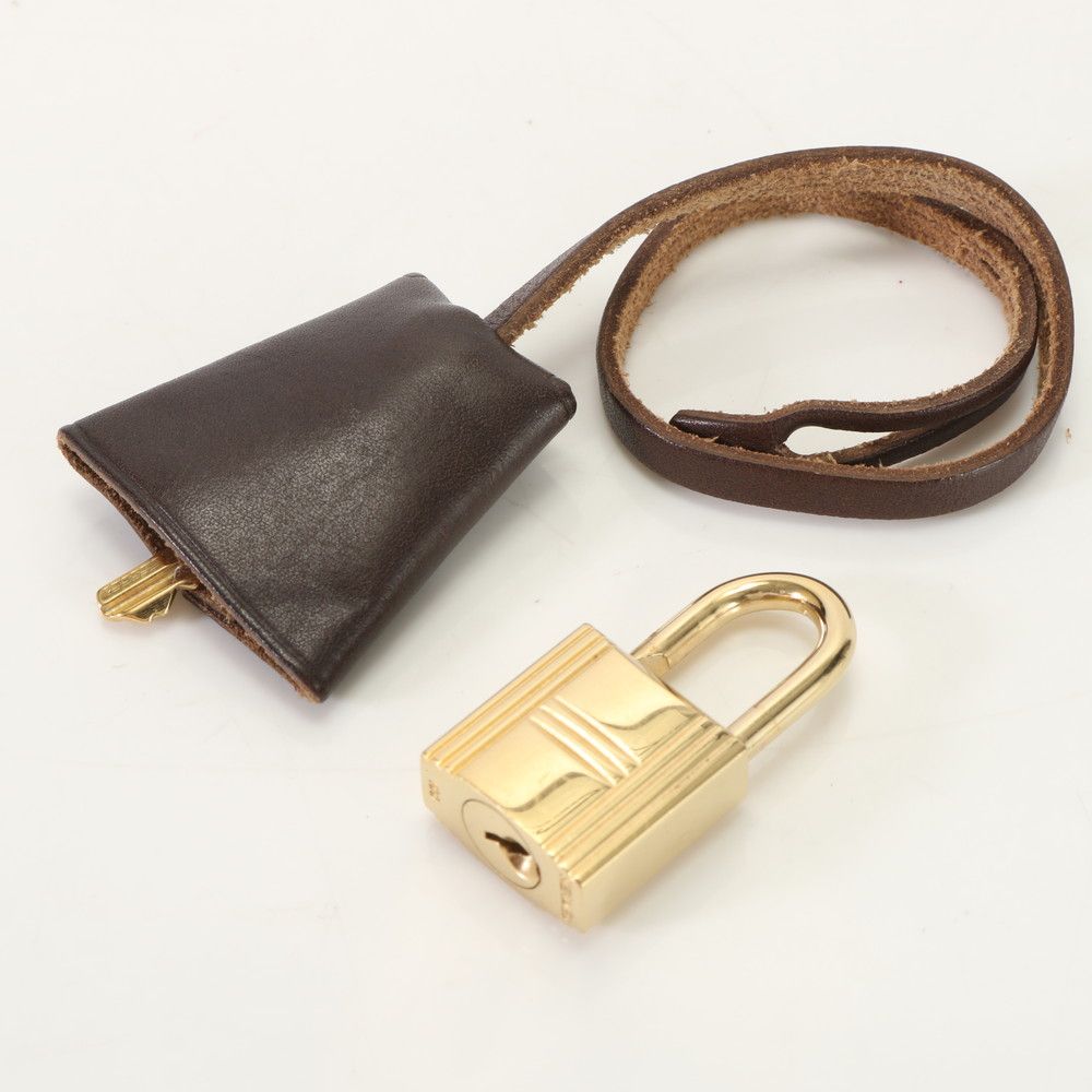 HERMES ゴールド カデナパドロック南京錠、鍵2本付き！ エルメス