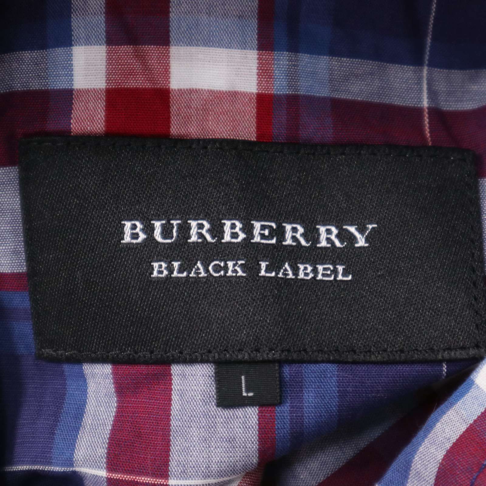 バーバリー ブラックレーベ ル サマージャケット チェック柄 BURBERRY BLACK LABEL バーバリー ブラックレーベル 春夏 リネン