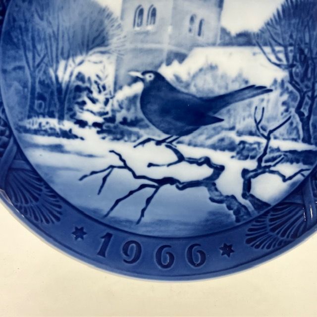 ROYAL COPENHAGEN ロイヤルコペンハーゲン イヤープレート 1966