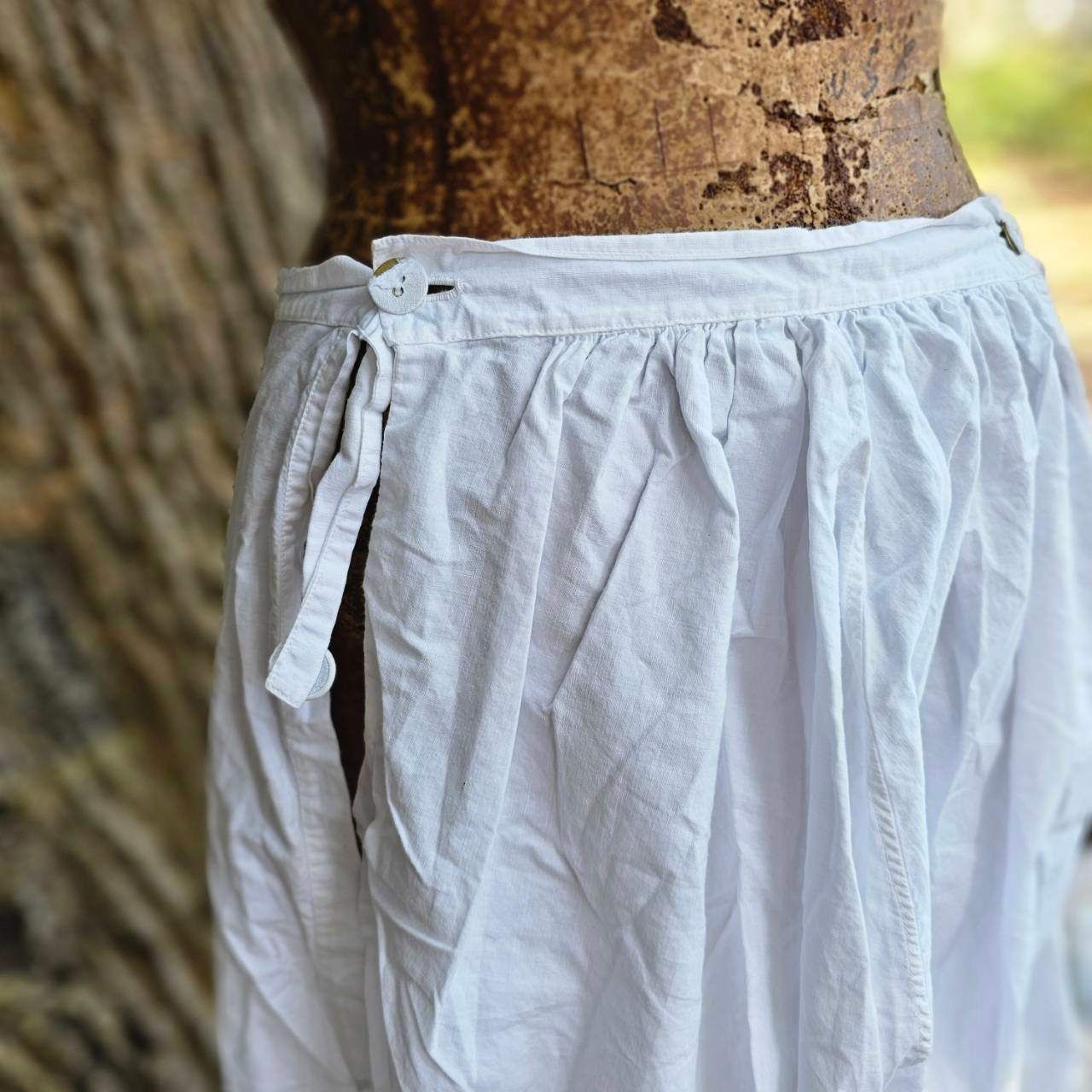 ヴィンテージ ドロワーズ ホワイト コットン VINTAGE(ヴィンテージ) white drawers cotton pants コットンの