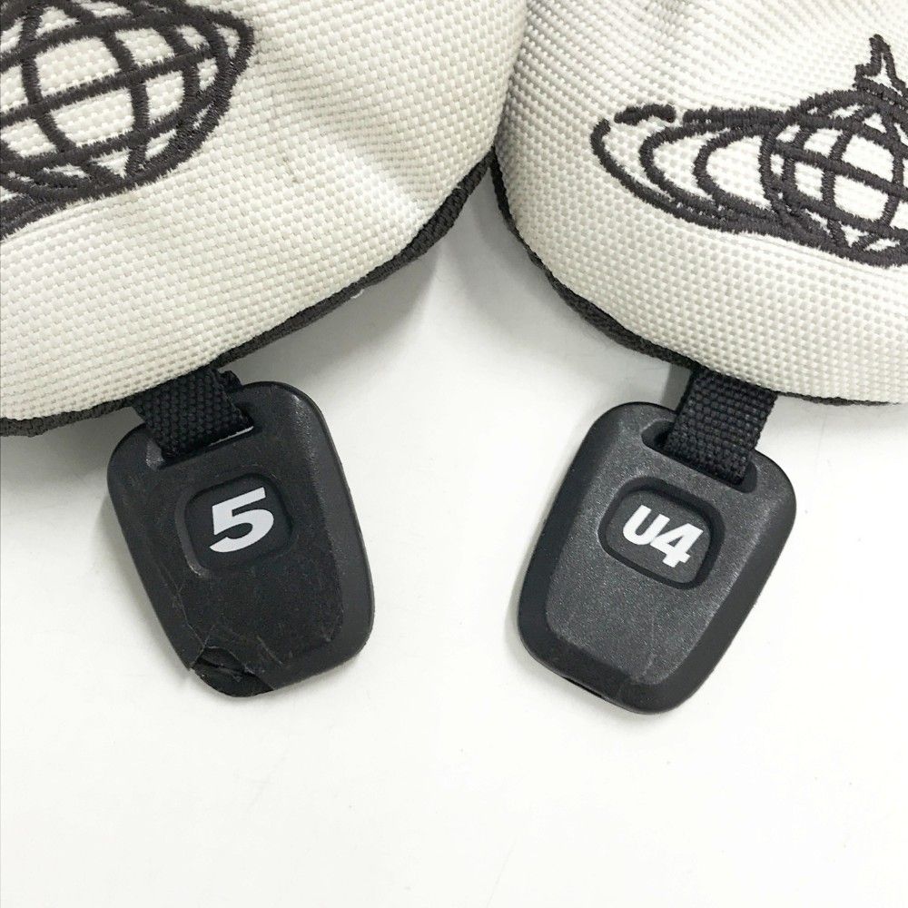 BEAMS GOLF ビームスゴルフ ヘッドカバー 3点セット ブラック系 DR、FW 