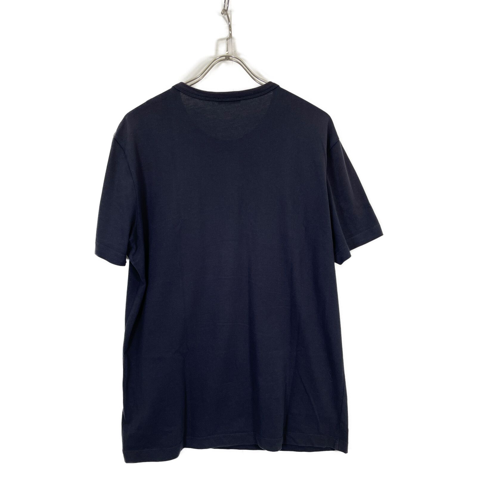 【関税込み】Moncler ネイビー Maglia Tシャツ MONCLER MAGLIA T-SHIRT Tシャツ ペイント ネイビー M