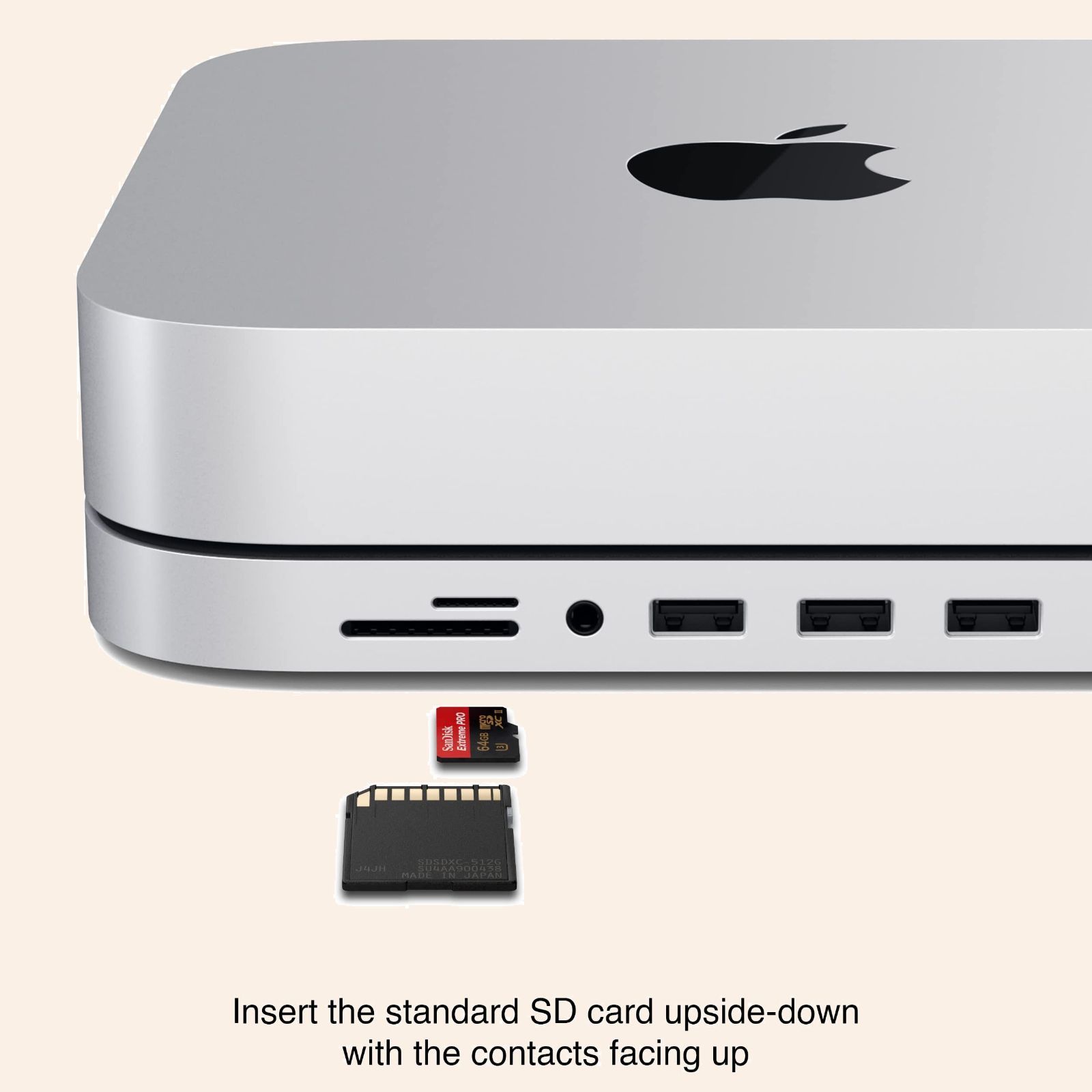 新品 (2018/2020 Mac (シルバー) Mini対応) ハブ USB-C USB-C データ