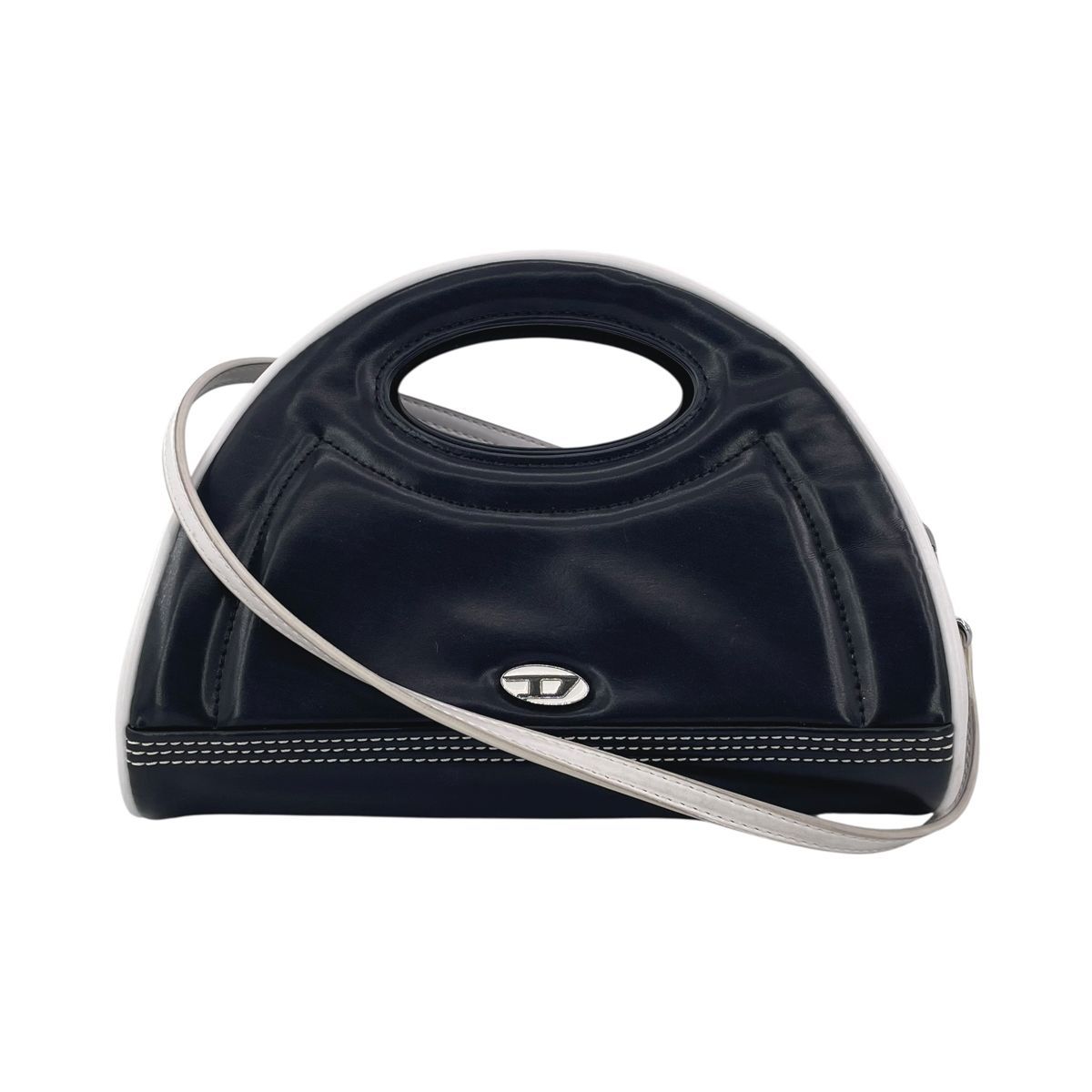 HERMES ブラック マイクロ ケリー バッグチャーム シルバー金具