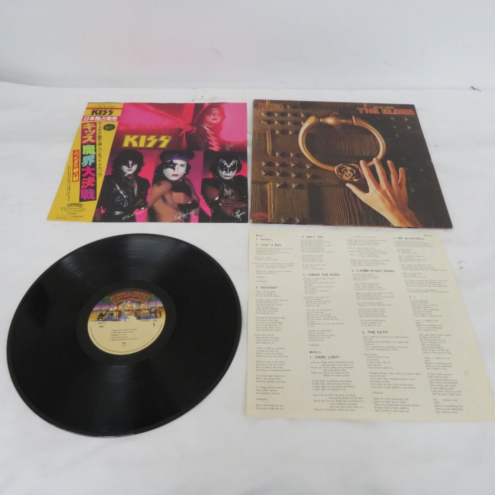 Kiss レコード ロックレコード買取】KISS キッス EP盤エルダーの戦士｜7S-46
