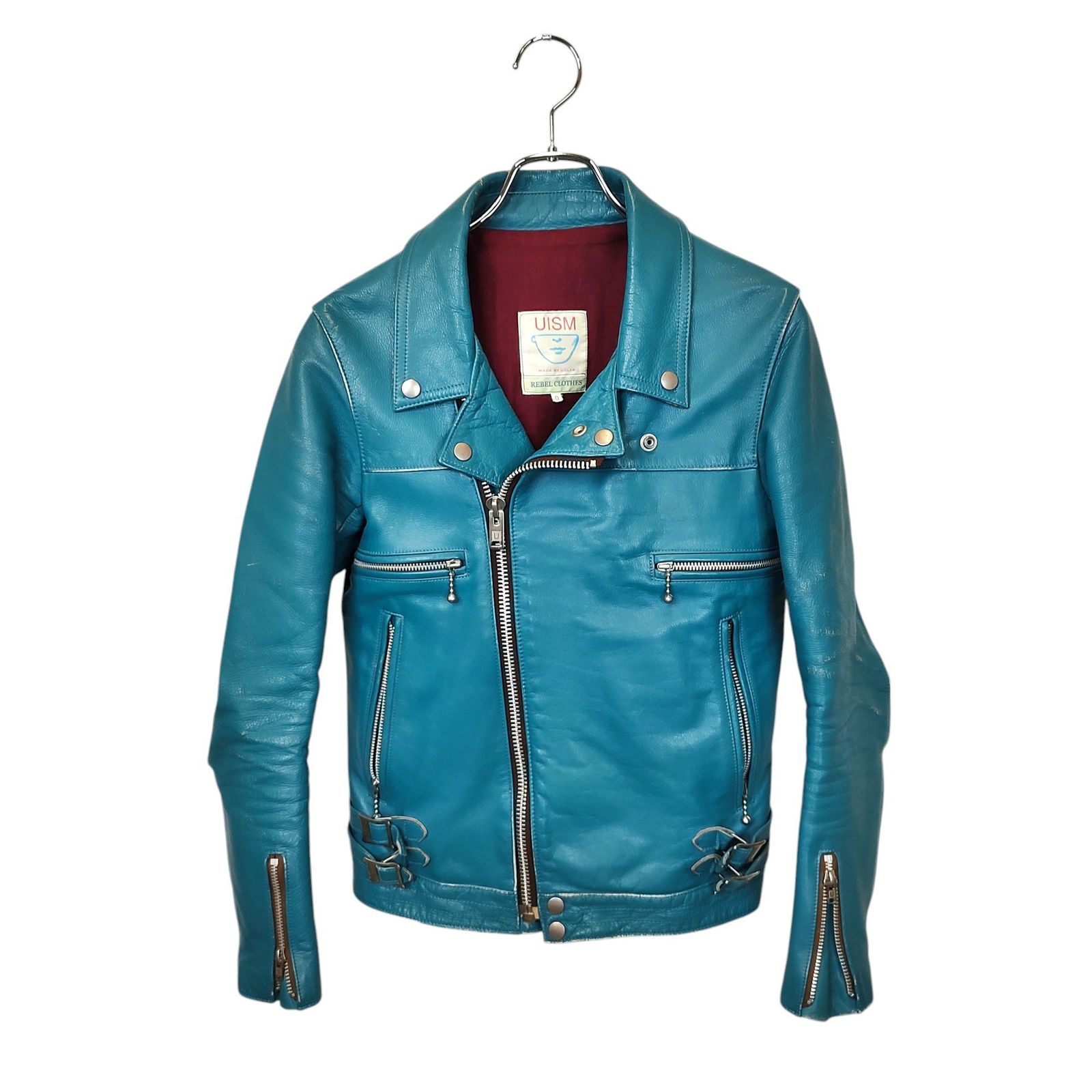 アンダーカバーUNDER COVER□07SSレザーライダースジャケット