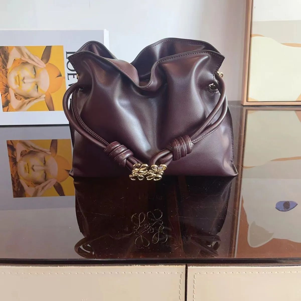 LOEWE フラメンコクラッチバッグ ショルダーバッグ 美品