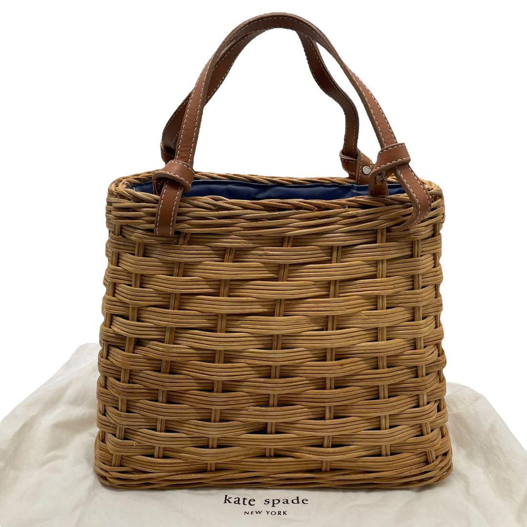 美品✨ ケイトスペード ハンドバッグ カゴバッグ 楽天市場】ケイトスペード バッグ かごバッグ ハンドバッグ Kate