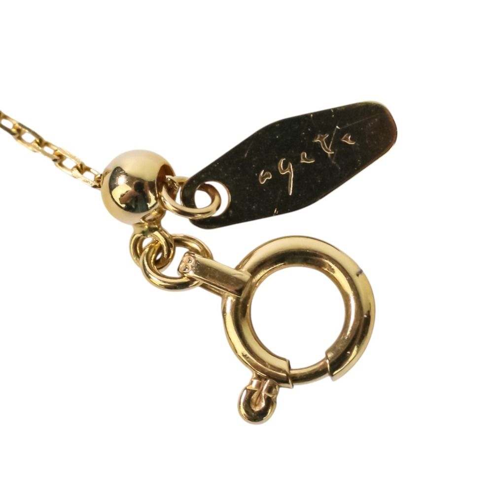 美品【agete】0.2カラット 一粒ダイヤモンドネックレス✧*。 楽天市場】【中古】agete アガット 一粒 ネックレス K18YG