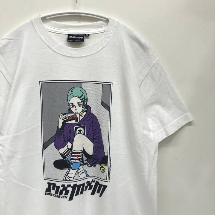 交響詩篇 エウレカセブン M×M×M EUREKA MOSH MISFITS TEE ホワイト 白 古着Tシャツ Mサイズ - メルカリ