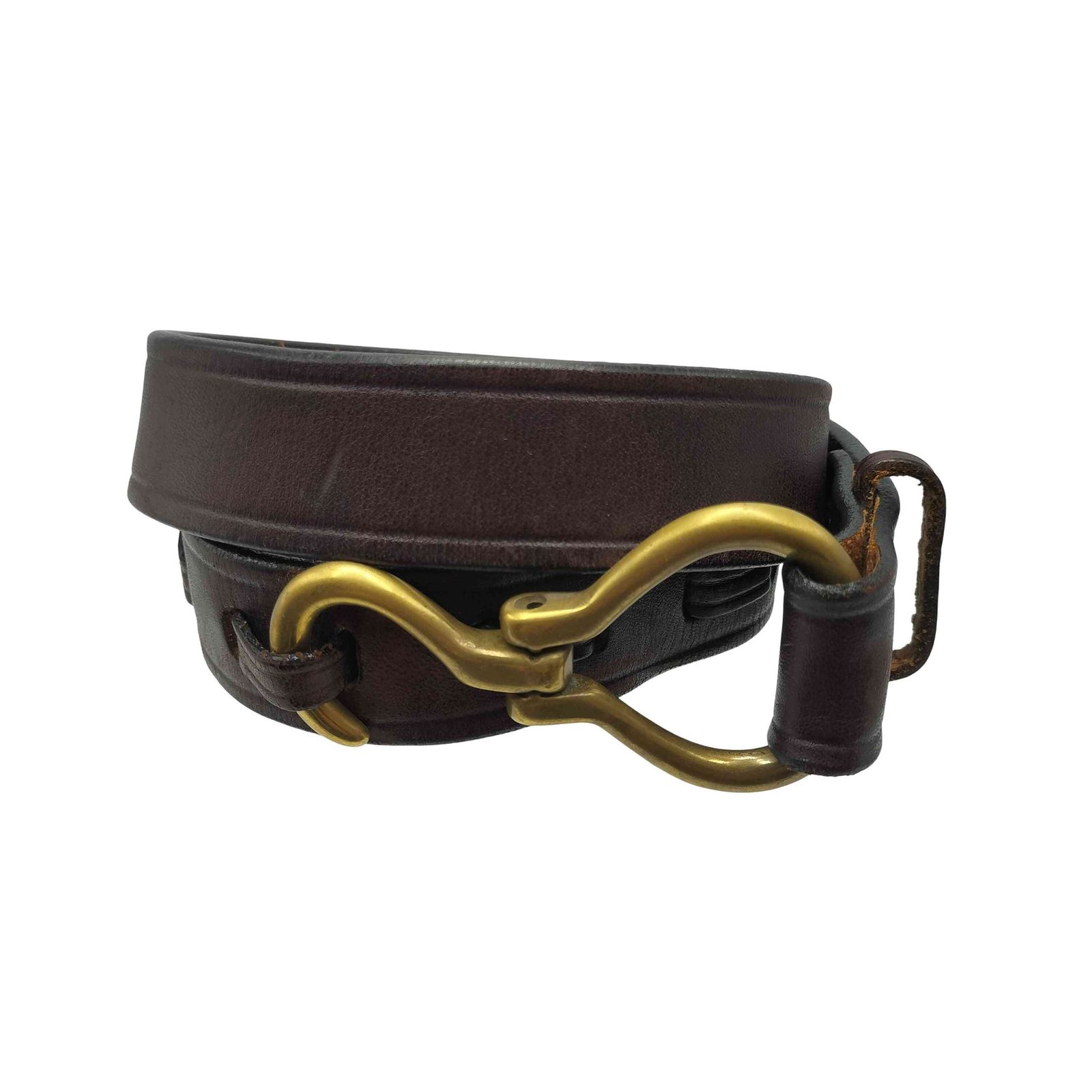 トリーレザー TORY LEATHER USA製 1.25 INCH HOOF PICK BELT フック バックル レザー ベルト メンズ  32