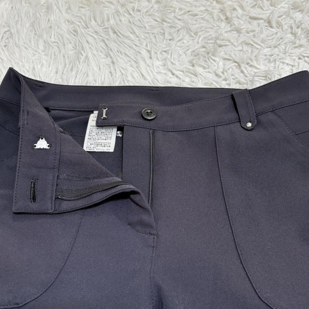 【美品】 black&white ポケット ラインストーンパンツ 2 紺 美品】 black&white ポケット ラインストーンパンツ 2 紺