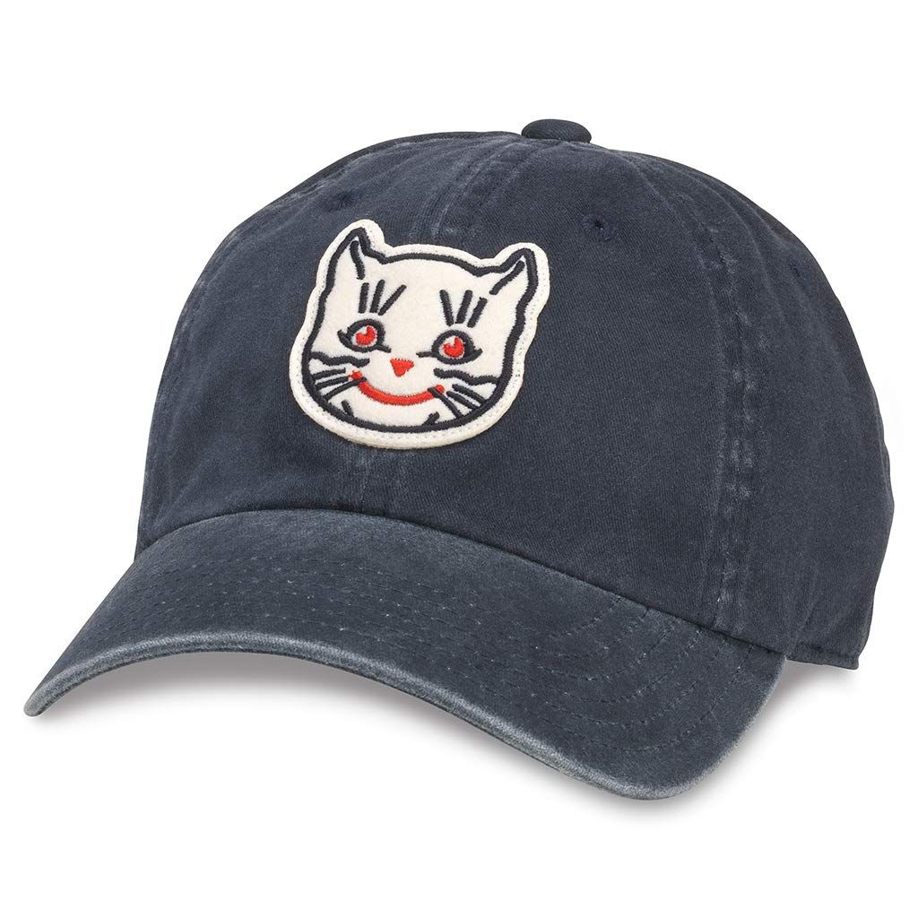 AMERICAN NEEDLE アーカイブ バン ジョンソン リーグ カンザスシティ カッツ 野球 ダッドハット 44740A-KCK-NAVY ネイビー One Size