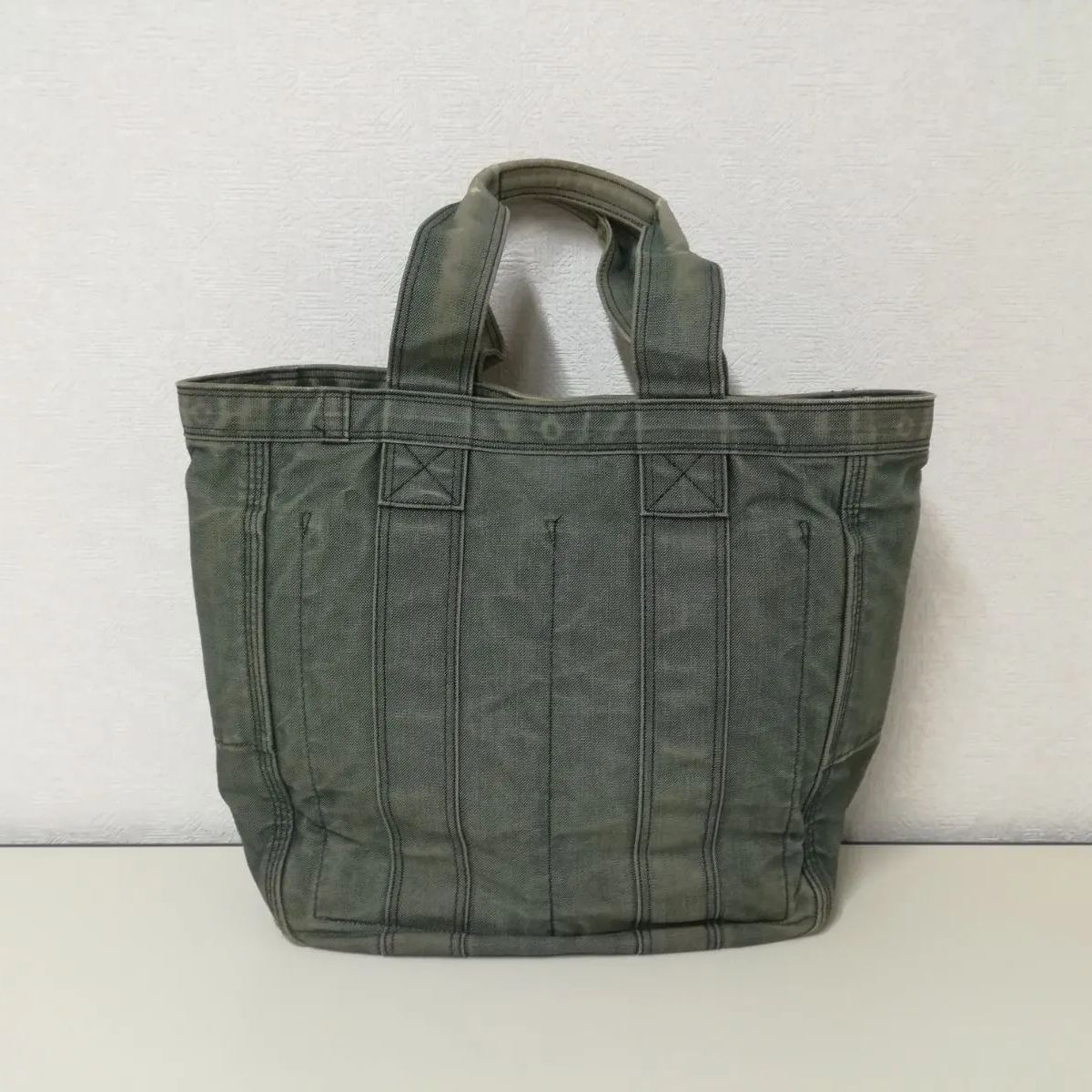 希少極美品✨PORTER ポーター トートバッグ デニム 大容量 porter ポーター デニム トートバッグ 大容量 中古 吉田カバン
