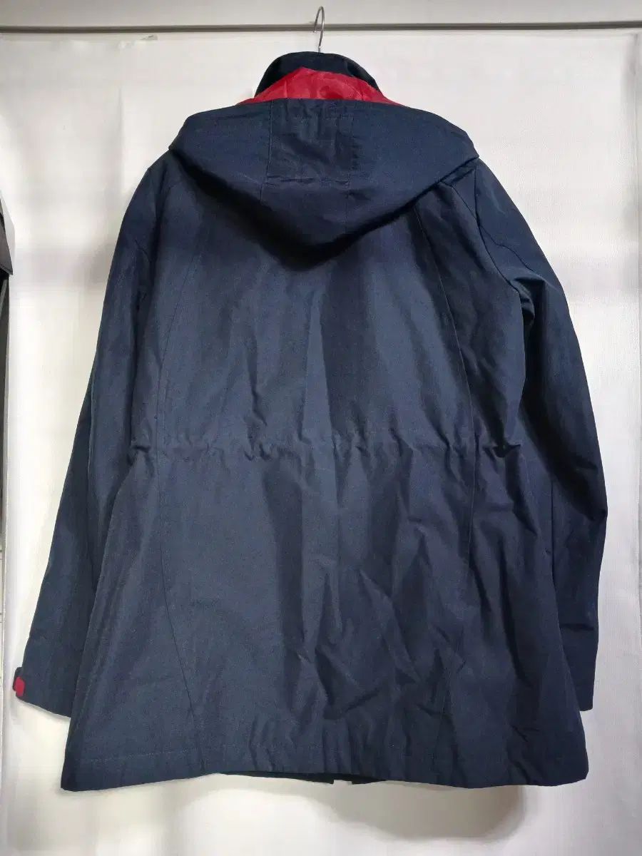 トミーヒルフィガー ネイビー フード コート