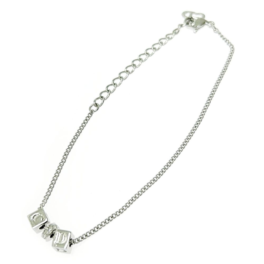 ▽ Christian Dior ディオール ブレスレット　ストーン 箱付き 中古】【箱付き】 Christian Dior クリスチャンディオール メタル