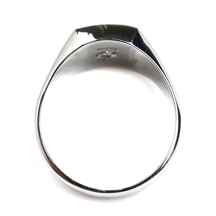 Pt900プラチナ リング 指輪 ダイヤモンド0.38ct 23.5号 18.2g メンズ FORTGASGNV_COM_BR