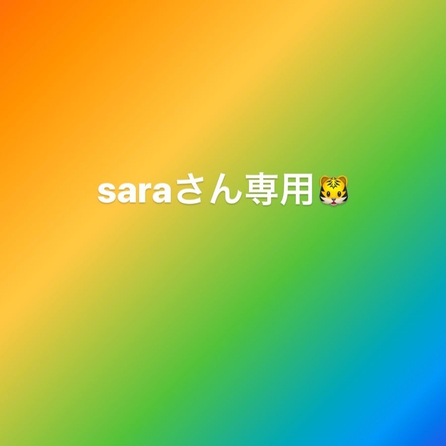 サラさん専用 サラさん専用
