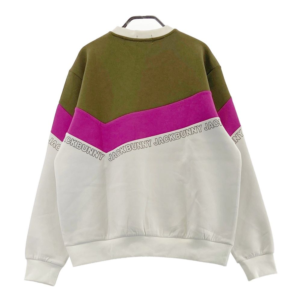 サイズ 4 JACK BUNNY ジャックバニー スウェットトレーナー カーキ系 240101529407 ゴルフウェア メンズ ストスト