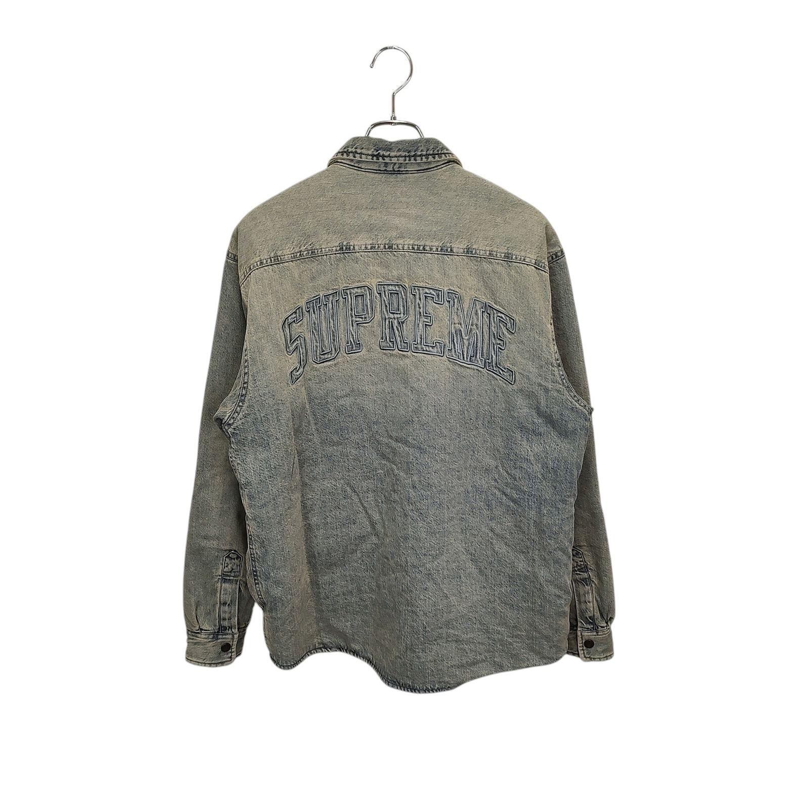 Supreme シュプリーム 24AW FAUX Shearling Lined Work Shirt デニム