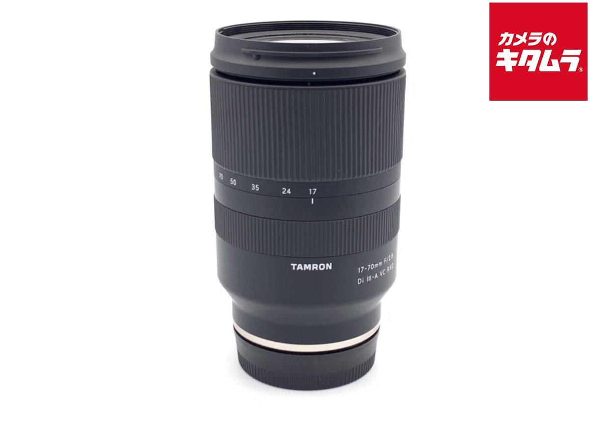 タムロン 17-70mm F2.8 Di III-A VC RXD ソニーEマウント用 Model B070