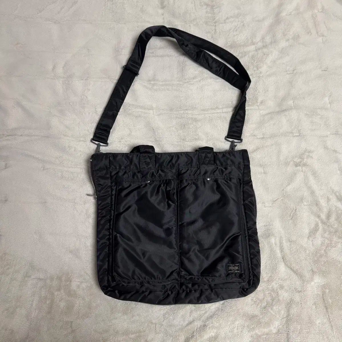 ポーターPORTER タンカー2WAYトートバッグ 黒 Porter(ポーター