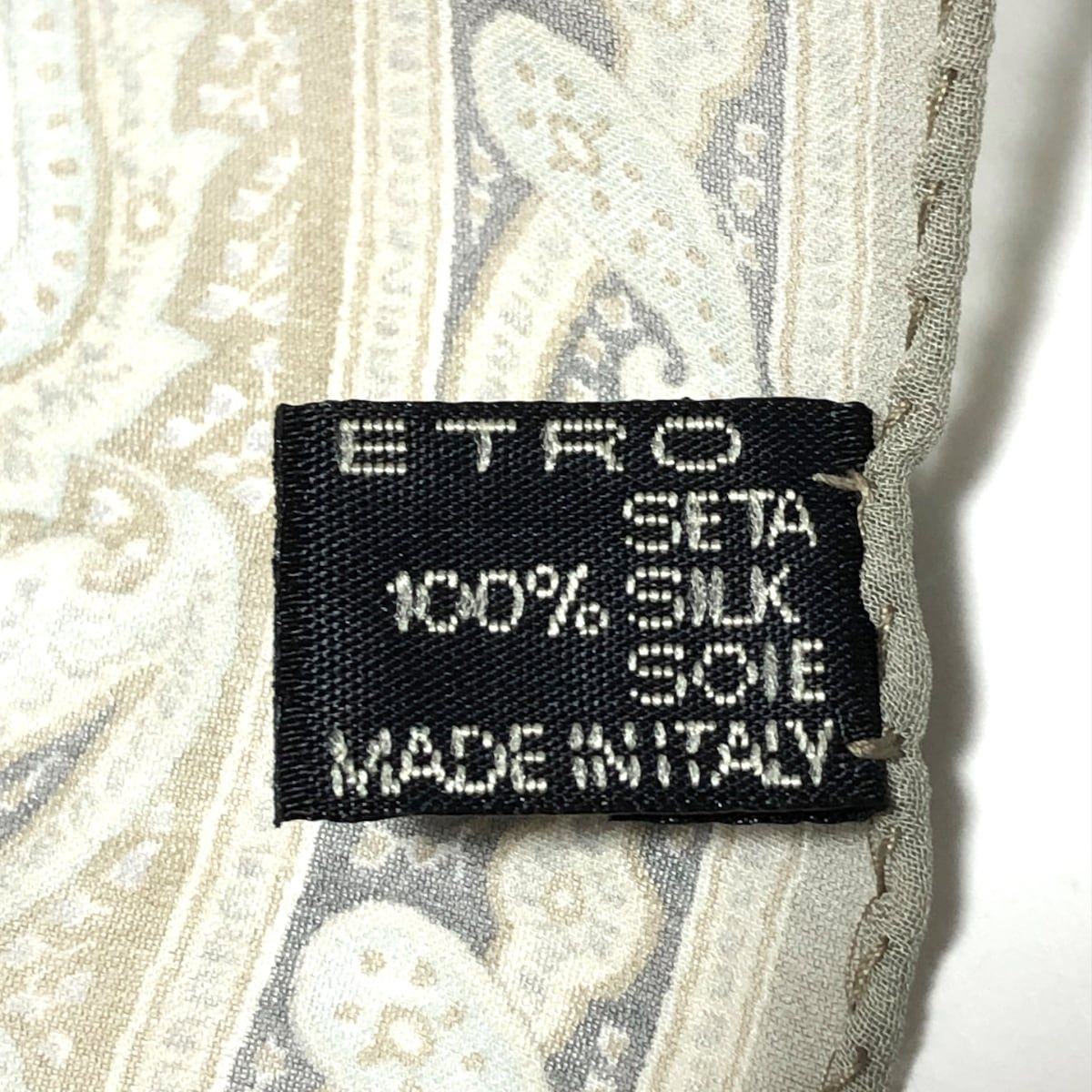 ETRO(エトロ) スカーフ美品  - ダークグレー×マルチ