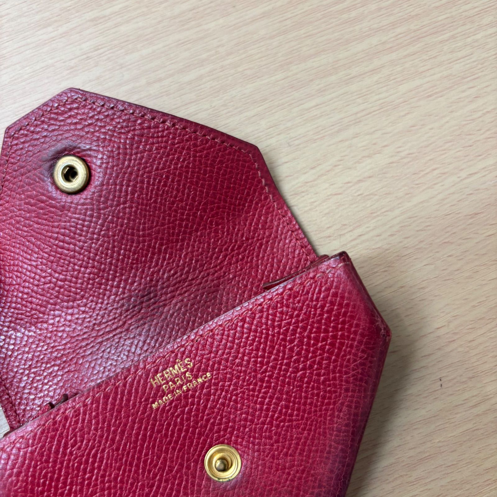 HERMES エルメス ルヴァンキャトル シェーブル レッド ケース 楽天市場】【財布】HERMES エルメス ル ヴァンキャトル コイン