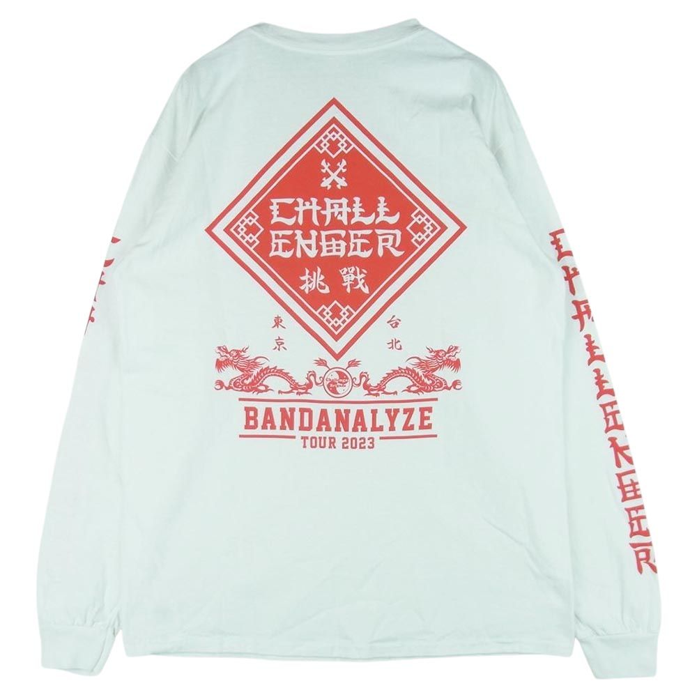 CHALLENGER BANDANALYZE TOUR 2023ロングスリーブ CHALLENGER チャレンジャー BD 2023 TOUR BANDANALYZE L/S TEE