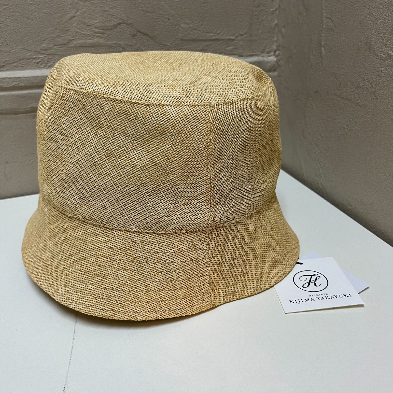 KIJIMA TAKAYUKI キジマタカユキ PAPER CLOTH BUCKET HAT