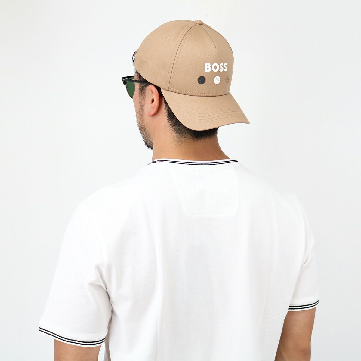 ○★新品 未使用 HUGO BOSS Zedキャップ サテンモノグラムジャカード HUGO BOSS (ヒューゴボス) サテンキャップ モノグラムジャカード