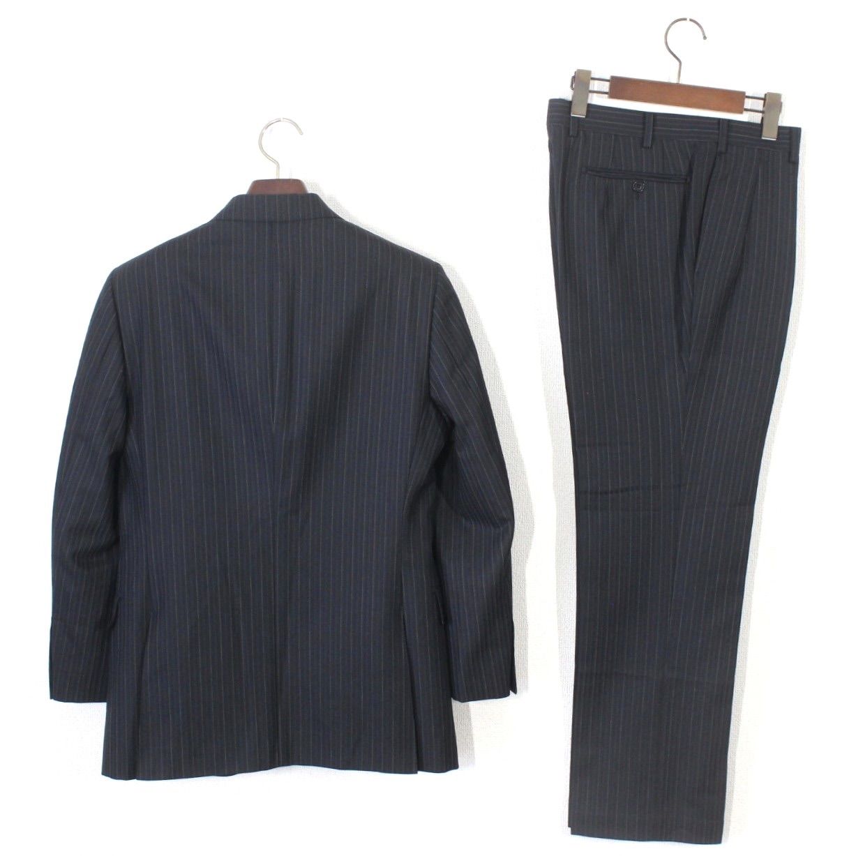 26【極美品】バーバリー ブラックレーベル スーツ 36R Y4 メンズ