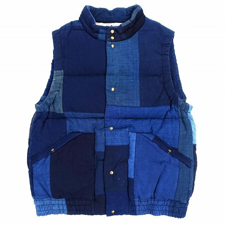 美品 20SS ビズビム VISVIM ICT INSULATOR DOWN VEST KOFU コフ 古布 ...