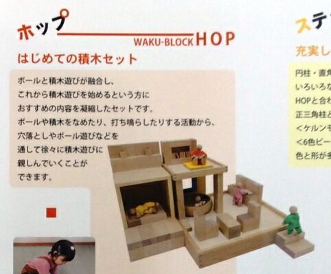 WAKU-BLOCK HOP（ホップ） プレイカーペットなし 童具館 和久 - メルカリ