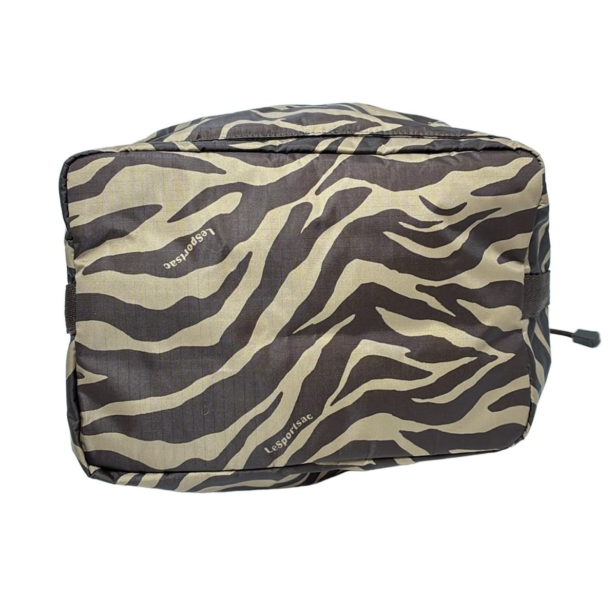 LeSportsac レスポートサック　ゼブラ柄 ショルダーバッグ　ブラウン LESPORTSAC(レスポートサック) ショルダーバッグ美品 - ベージュ