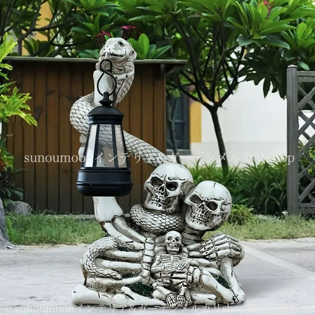 ガーデン雑貨 がいこつ